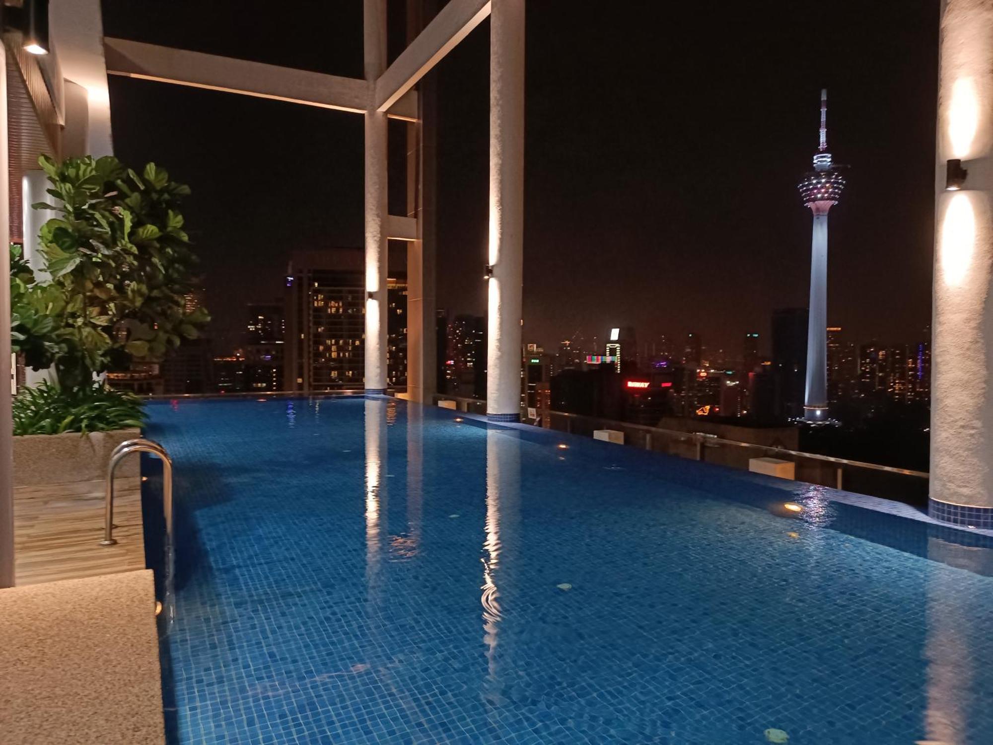 Апартаменты Cl 30A Super Kl View Infinity Pool Klcc Куала-Лумпур Экстерьер фото